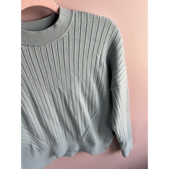 Abercrombie & Fitch Women's Soft A&F Collection Sage Green Sweatshirt Size Small - Picture 3 of 8